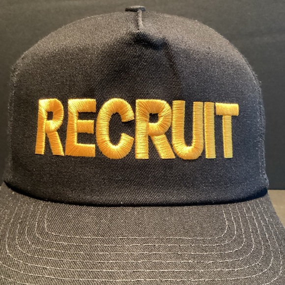 Vintage Made in USA Recruit SnapBack hand washed - Picture 9 of 14